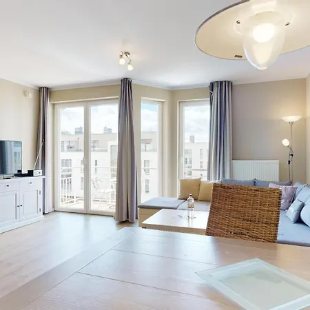 Apartment Strandnahe Mit Balkon, Residenz Bel Vital 30, Binz