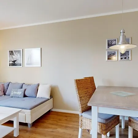 Strandnahe Mit Balkon, Residenz Bel Vital 30, 公寓 宾茨