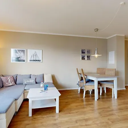 Strandnahe Mit Balkon, Residenz Bel Vital 30, 公寓 宾茨